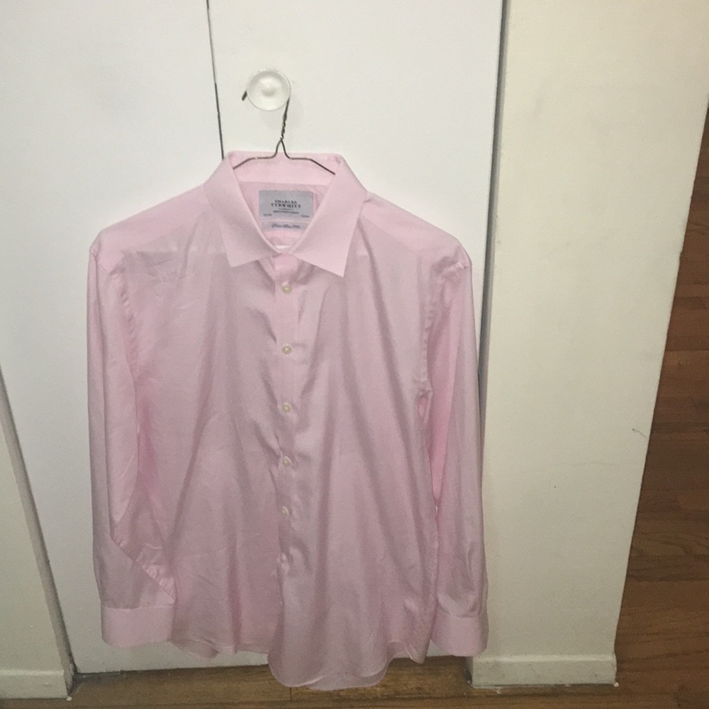 Charles Tyrwhitt Pink Dress Shirt